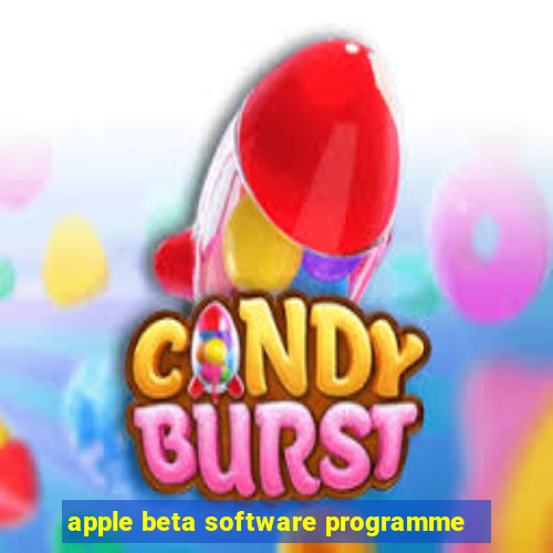 apple beta software programme